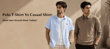 Men's Polo T-Shirt Vs Casual Shirt