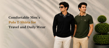 Comfortable Men’s Polo T-Shirts for Travel and Daily Wear