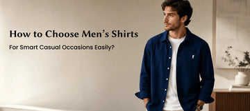 How to Choose Men’s Shirts for Smart Casual Occasions Easily?