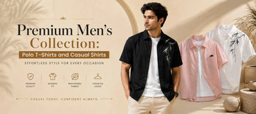 Premium Men’s Collection Polo T-Shirts and Casual Shirts