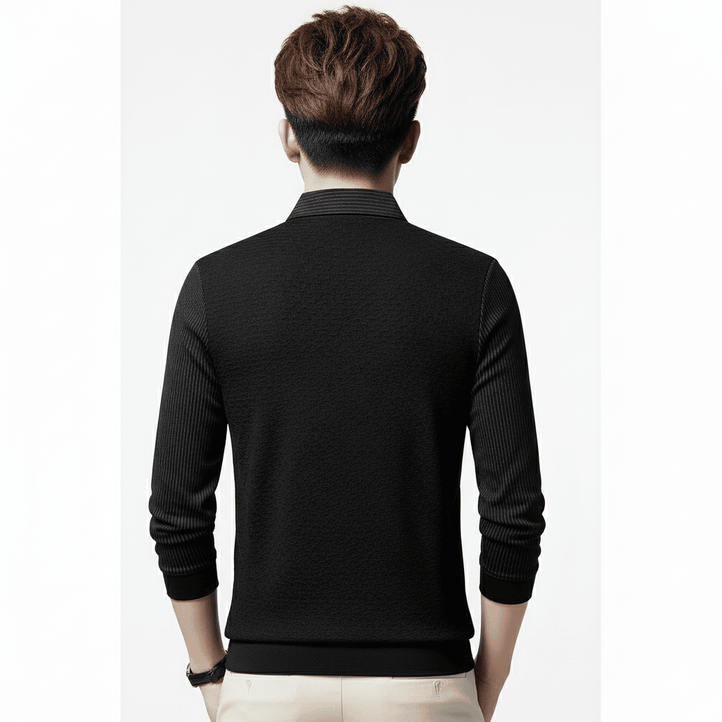 Black V-Neck T-Shirt