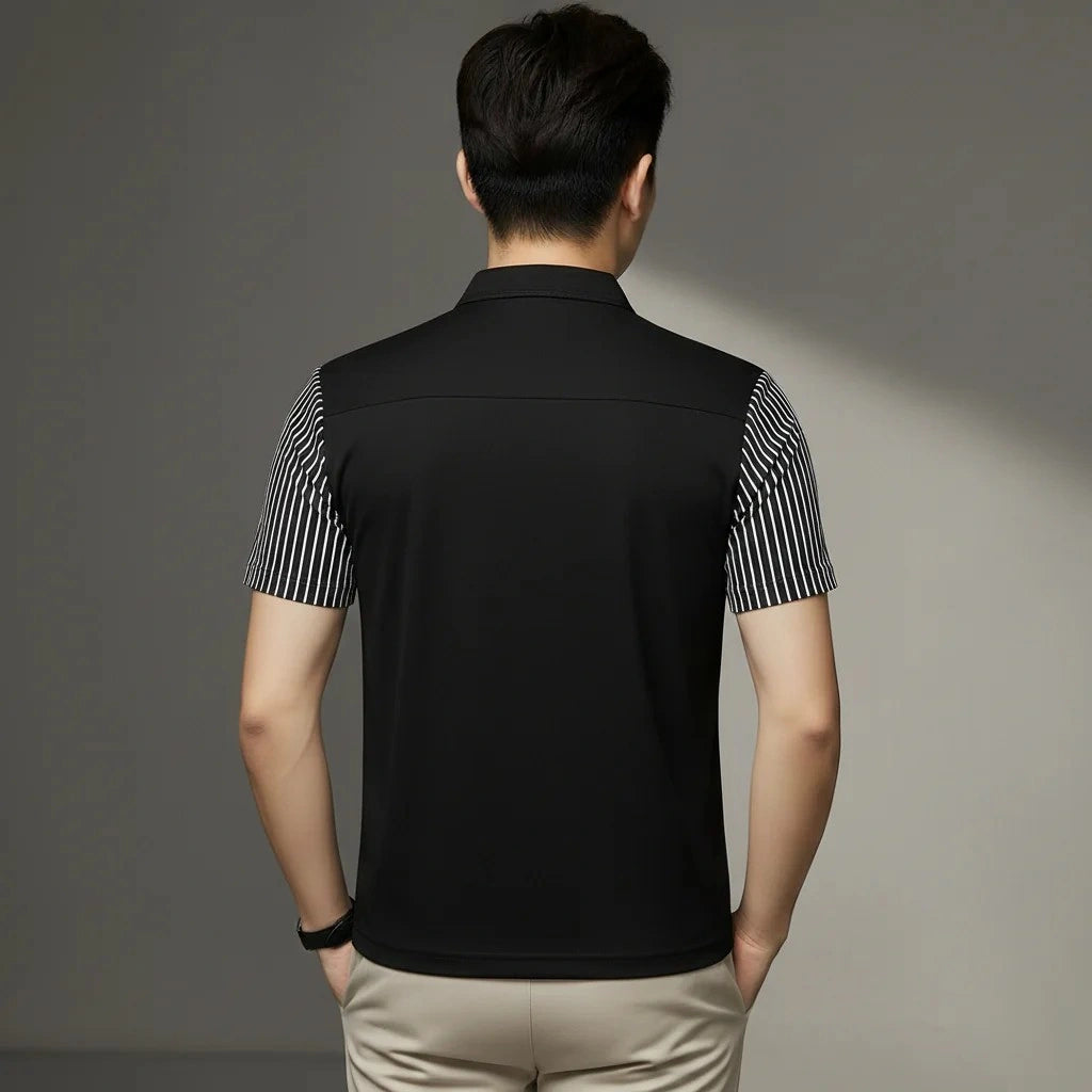 Men’s Black Polo T-Shirt