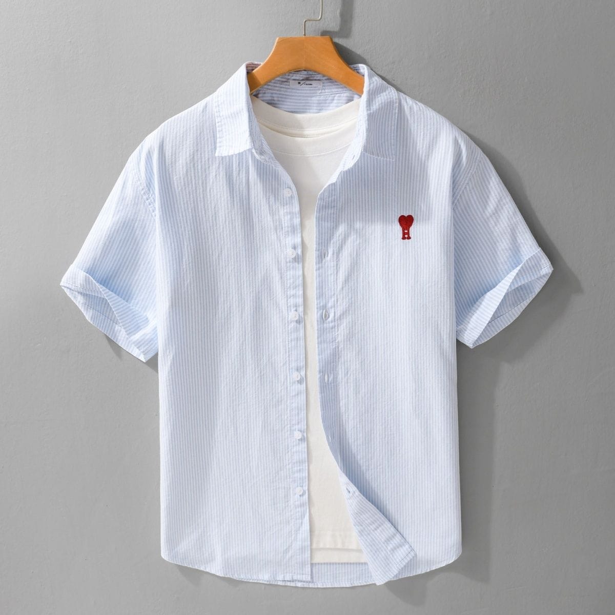 Sky Cotton Short Sleeve