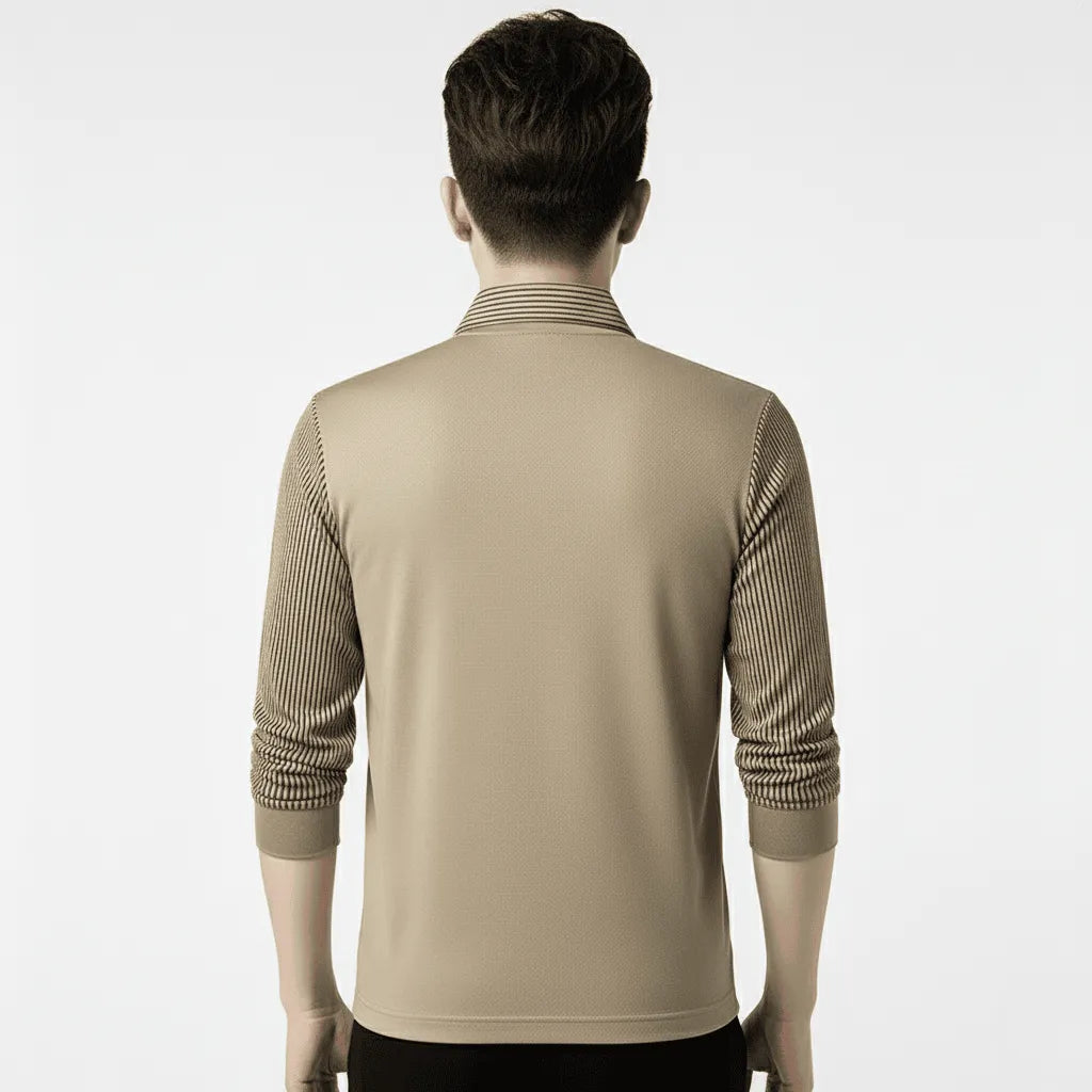 beige t-shirt