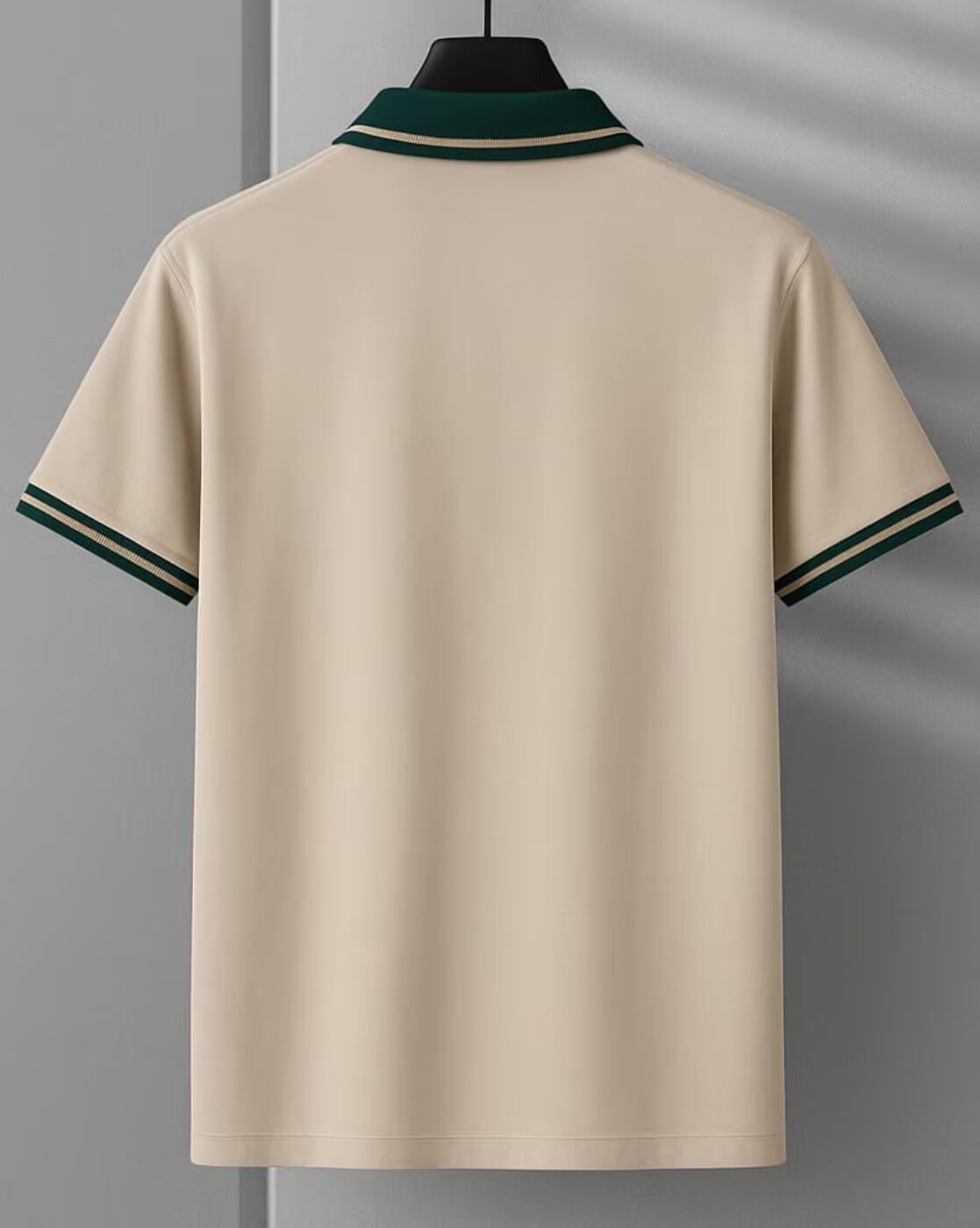  beige polo t-shirt