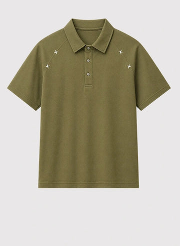 Buy Men’s Olive Green Polo Casual T-Shirt