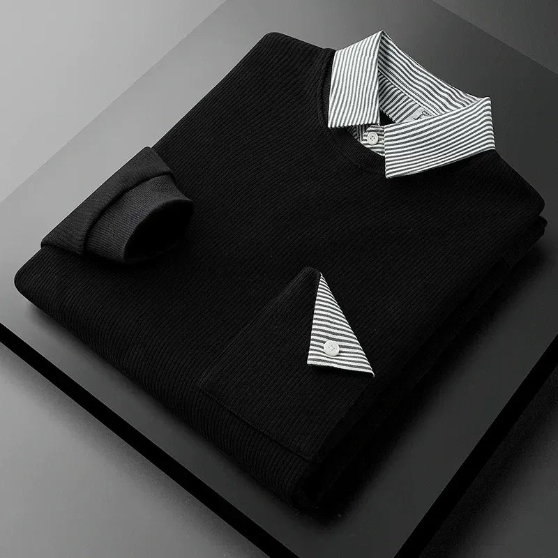 buy black ribbed tshirt