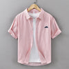 Men’s Pink Striped Casual Shirt