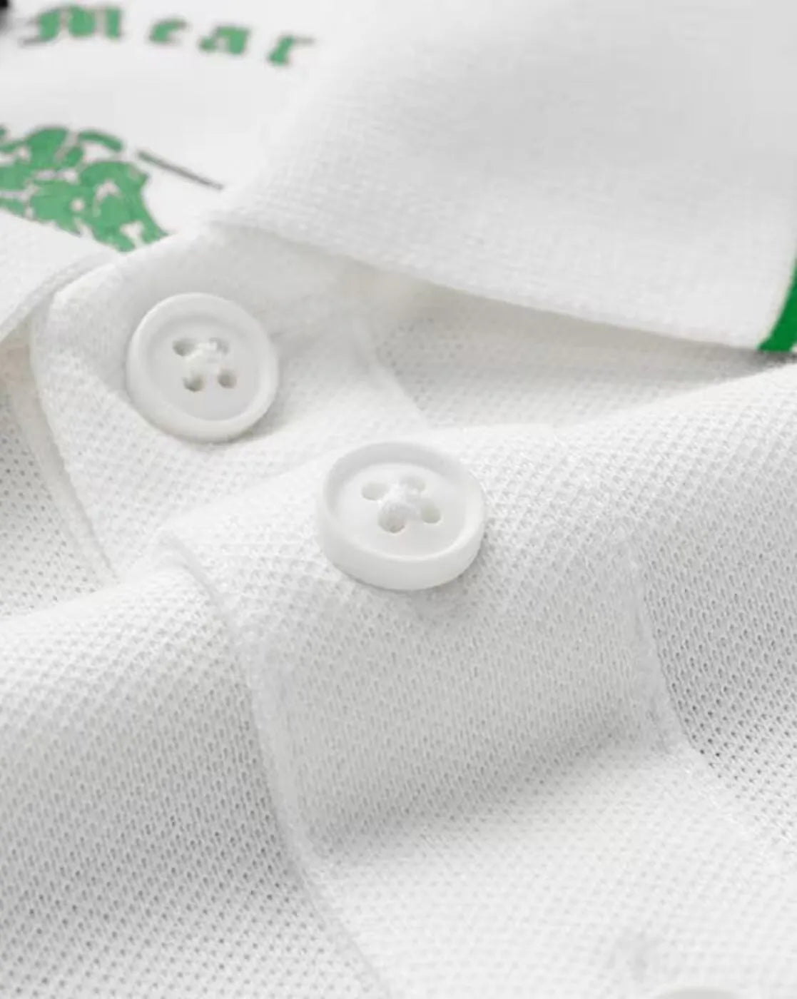 buy white green pipe polo