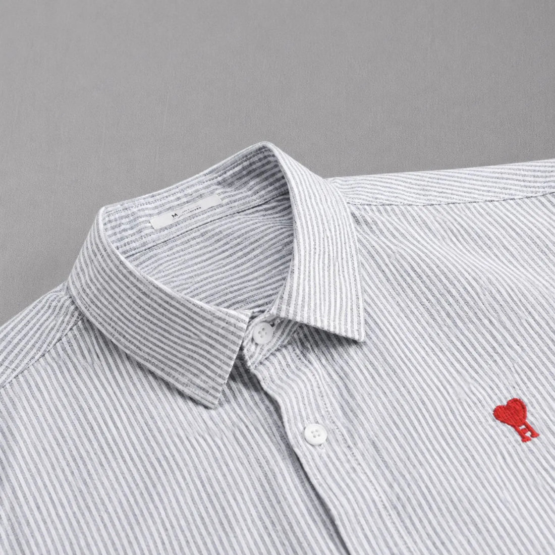 gray cotton short sleeve