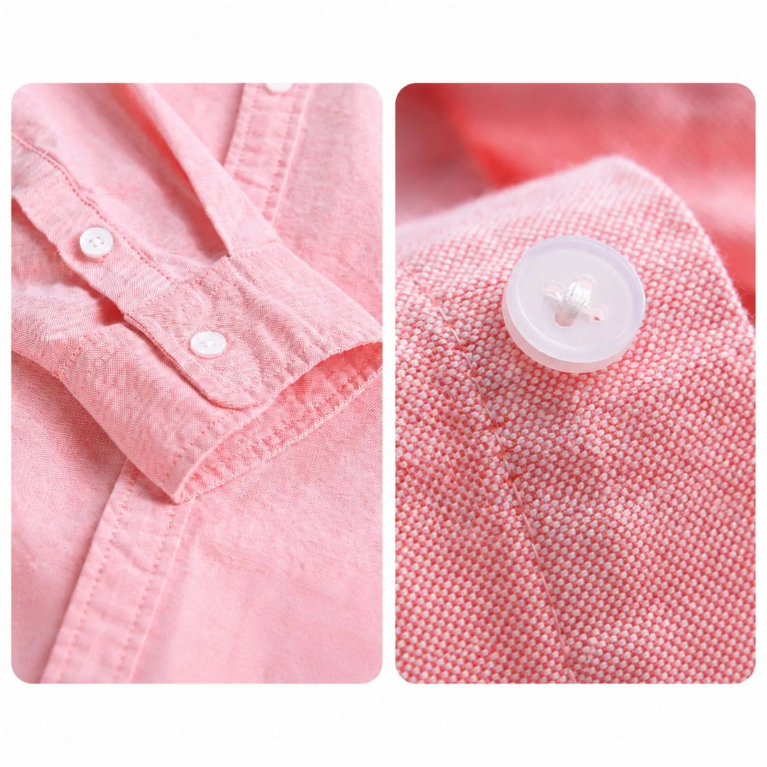 mens pink solid shirt