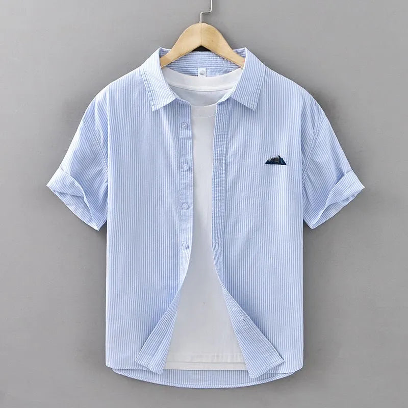 skyblue striped shirt online