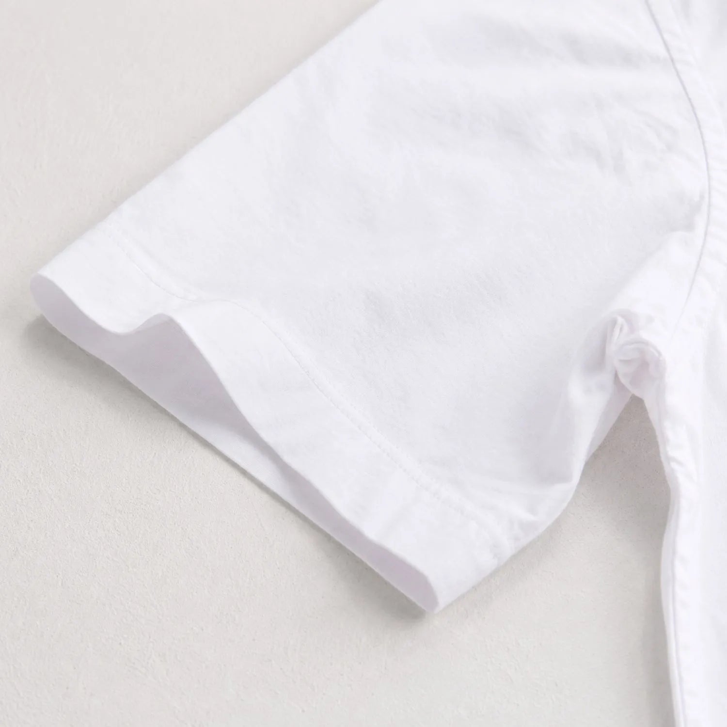 white embroidered shirt for men